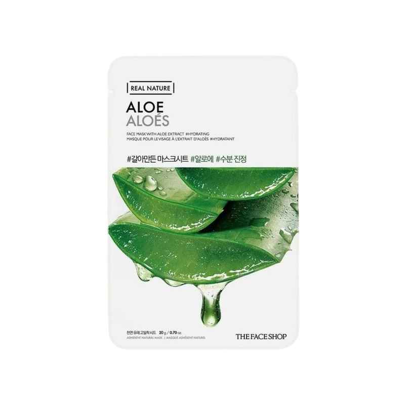 The Face Shop Real Nature Aloe Face Mask (Aloe) The Face Shop Real Nature Aloe Face Mask (Aloe)