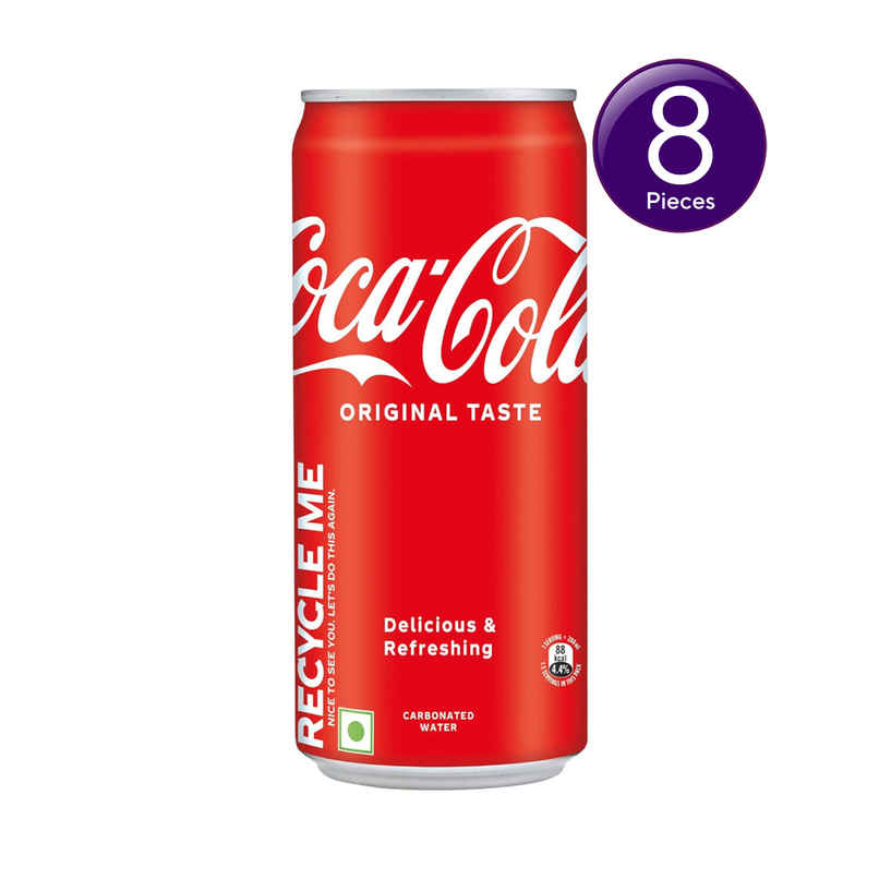 Coca-Cola Soft Drink Can | Carbonated Beverage Combo