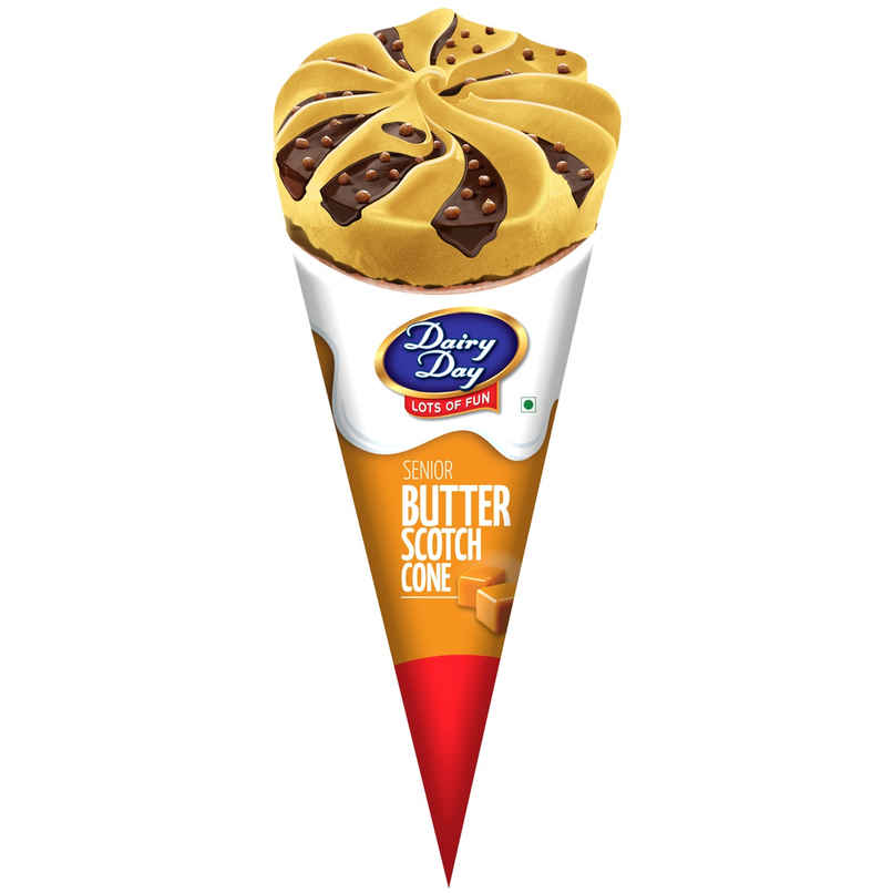 Dairy Day Butterscotch Ice Cream Cone