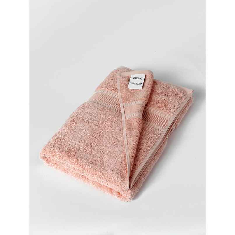 DDECOR Ecofriendly 70% Bamboo 30% Cotton Super Soft 650 GSM Solid Sustainable Bath Towel - Pink DDECOR Ecofriendly 70% Bamboo 30% Cotton Super Soft 650 GSM Solid Sustainable Bath Towel - Pink