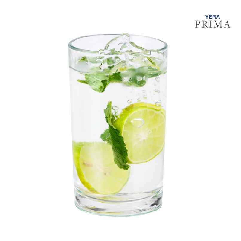 YERA GLASSWARE Prima Aqua Glass - 245 ml | Durable & Stylish