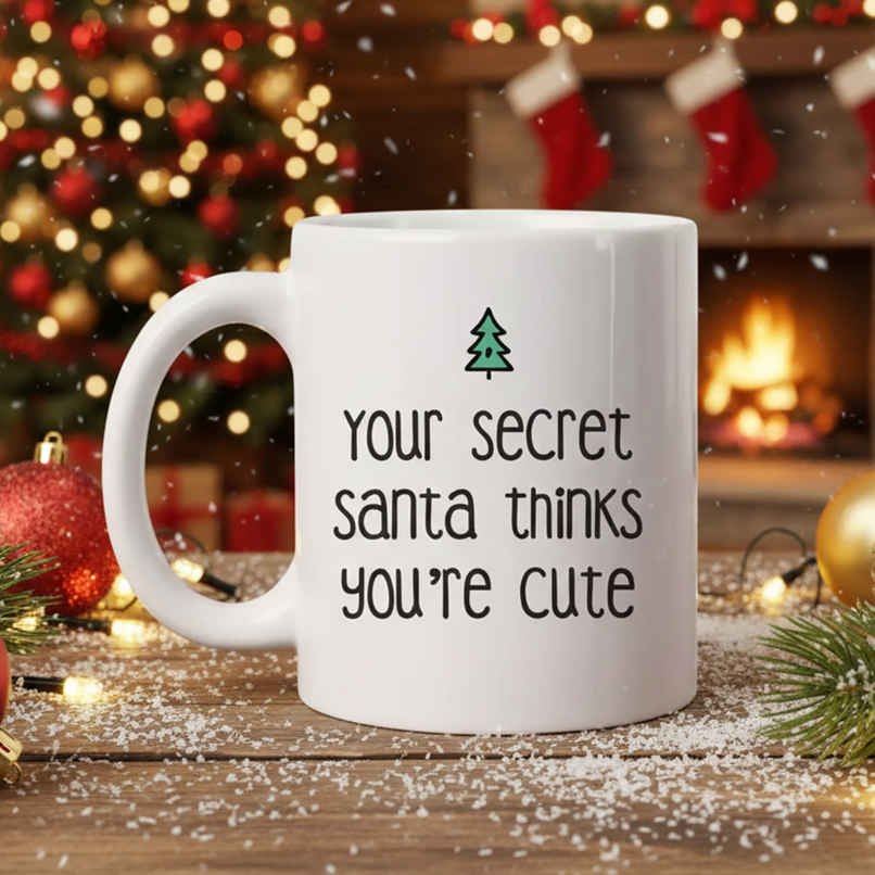 Cute Secret Santa Mug | Secret Santa Gift