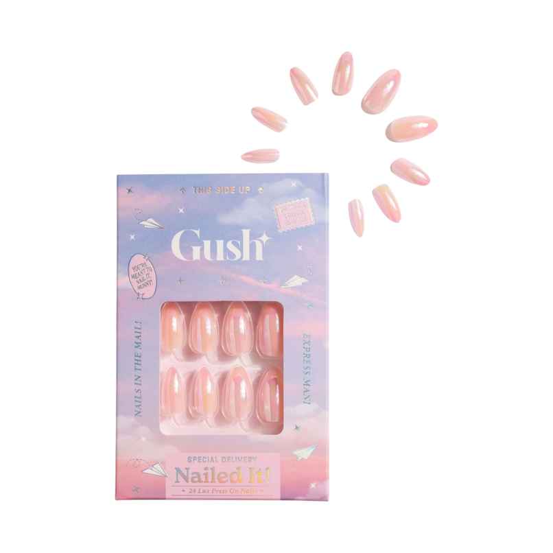 Gush Beauty Nailed It | Reusable Luxury Press On Nails | Super Short Square | Siren | Nude Gush Beauty Nailed It | Reusable Luxury Press On Nails | Super Short Square | Siren | Nude