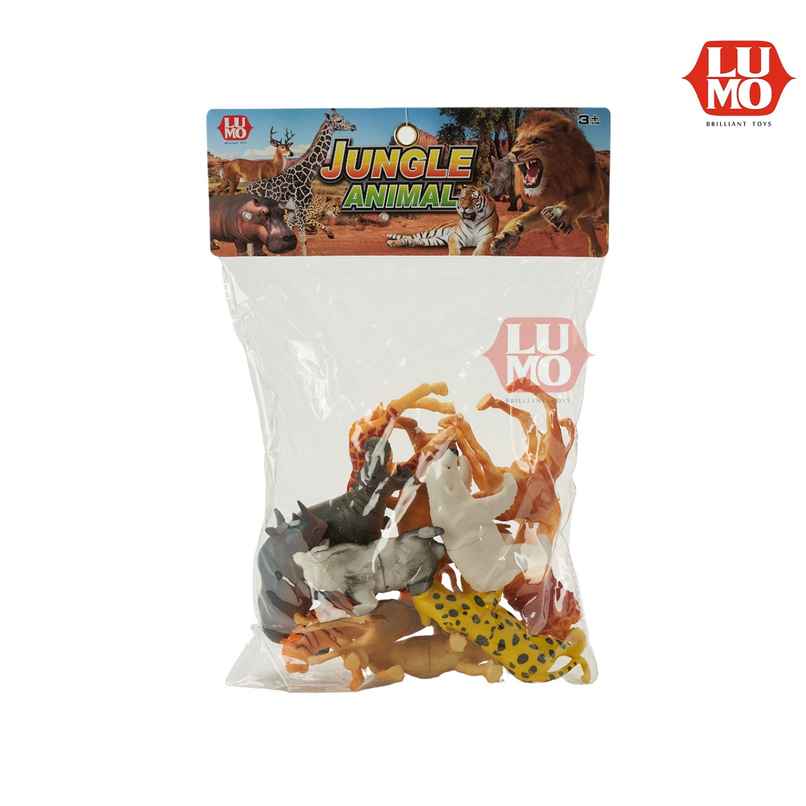 Lumo Jungle Animals - 12pcs