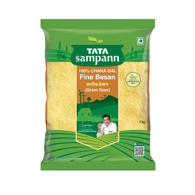 Tata Sampann 100% Chana Dal Fine Besan