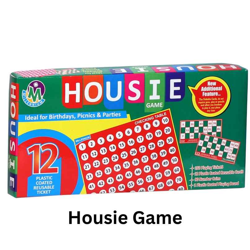 Millennium Housie Pop 12 Reusable Tickets Me-140