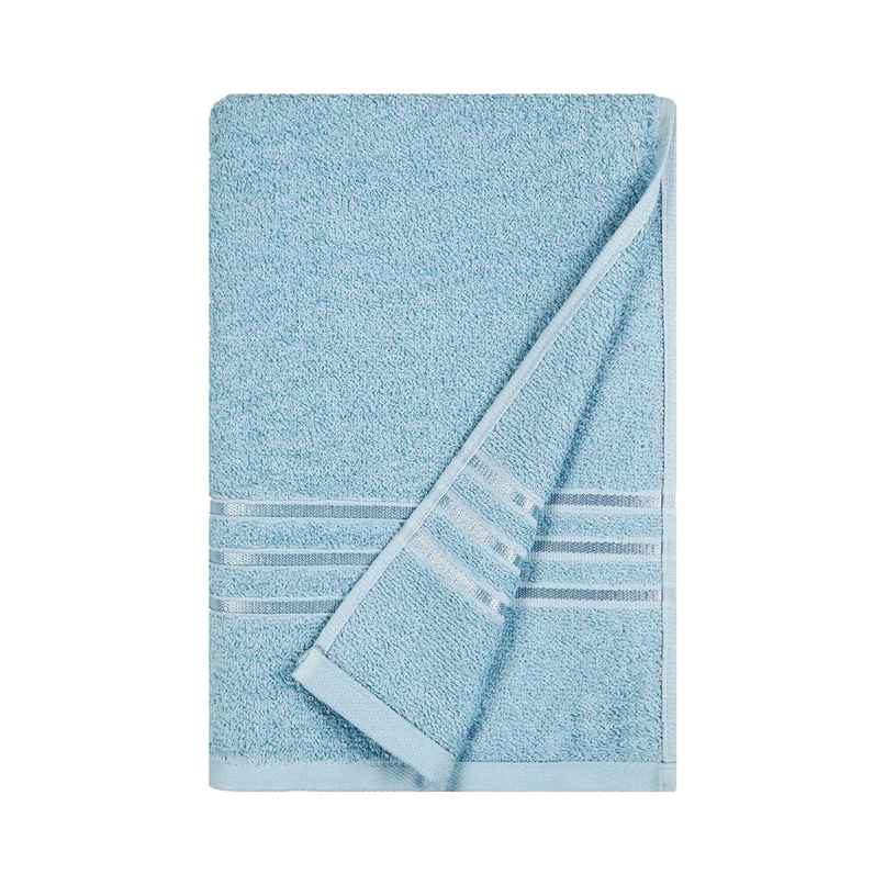 Home Elegance by myTrident Comfort Living Cotton Bath Towel | 70cm x 140cm | 400 GSM | Cool Blue
