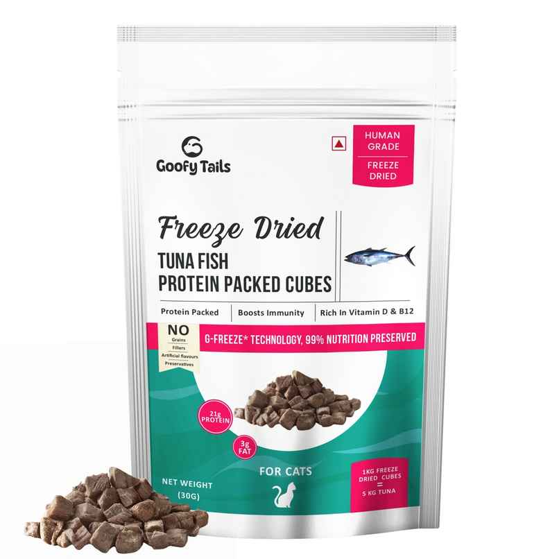 Goofy Tails Tuna Freeze Dried Cat Treats Goofy Tails Tuna Freeze Dried Cat Treats