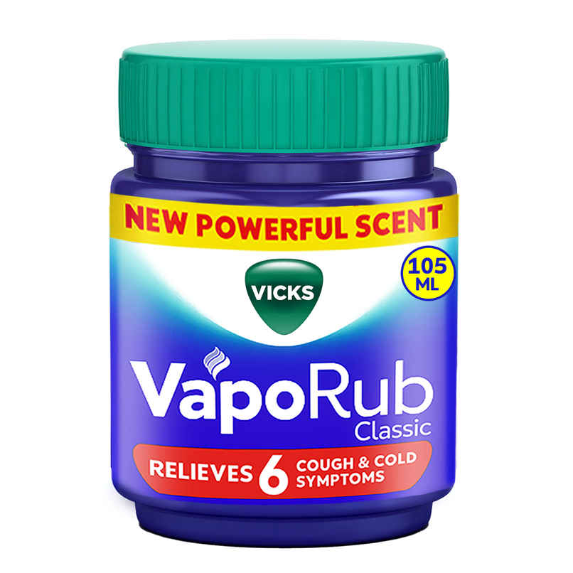 Vicks Vaporub - Relief for Cold, Cough, Congestion Vicks Vaporub - Relief for Cold, Cough, Congestion