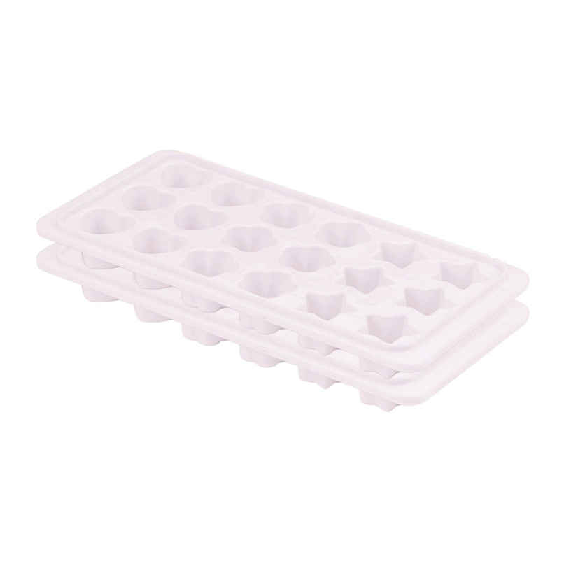Multi Shape Ice Cube Tray (Set Of 2)
