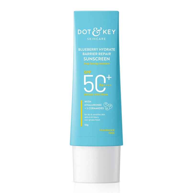 Dot & Key Blueberry Hydrate Barrier Repair Sunscreen SPF 50+, PA++++