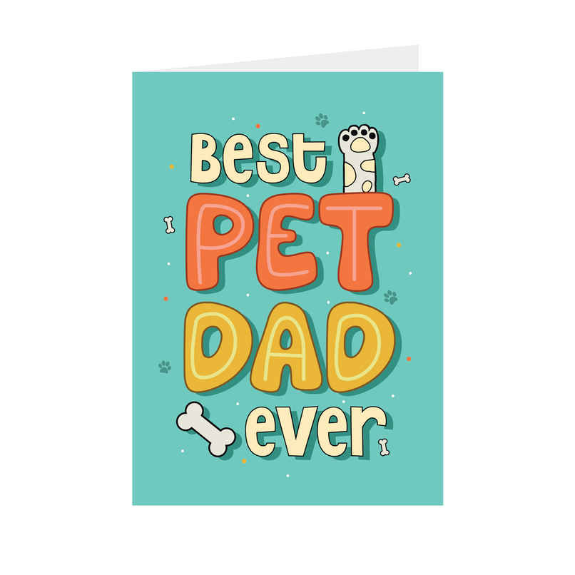 Oye happy Pet Dad Card