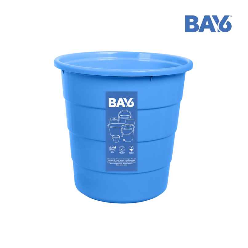 BAY6 Waste Paper Bin 8.5 L - Blue