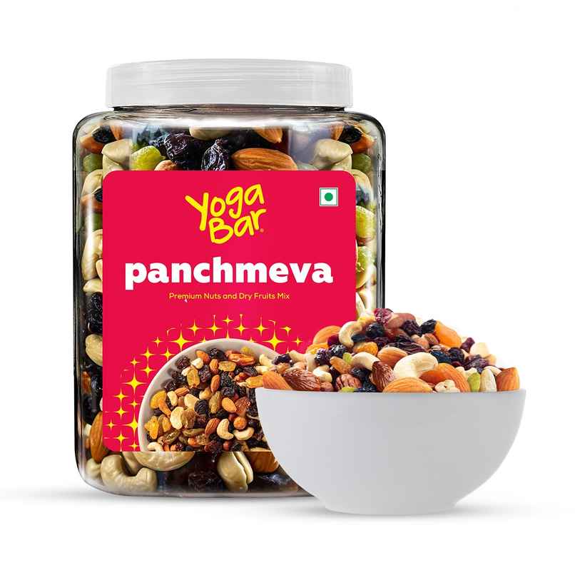 Yoga Bar Panchmeva Premium Nuts and Dry Fruits Mix- 850 gm