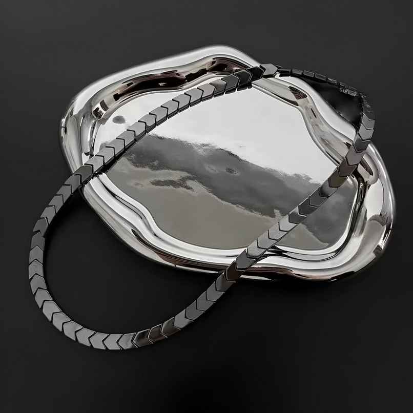 Fashion Frill Men's Chain Grey 20 Inches