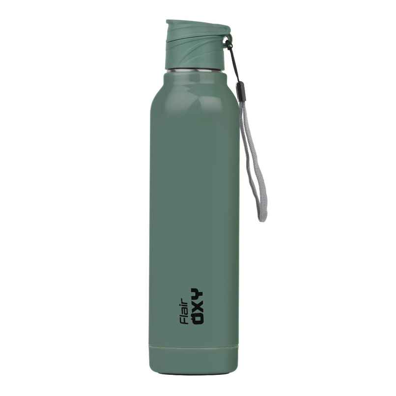Flair Stainless Steel Oxy Inner Insulated Water Bottle | Green - 900 ml Flair Stainless Steel Oxy Inner Insulated Water Bottle | Green - 900 ml