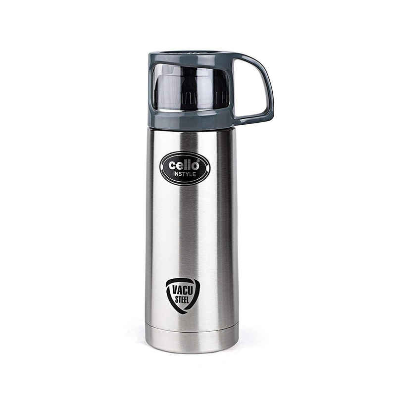 Cello Instyle Thermosteel Water Bottle with Jacket | 1 L | Assorted