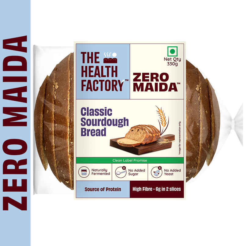 The Health Factory Zero Maida Classic Sourdough | Clean Label