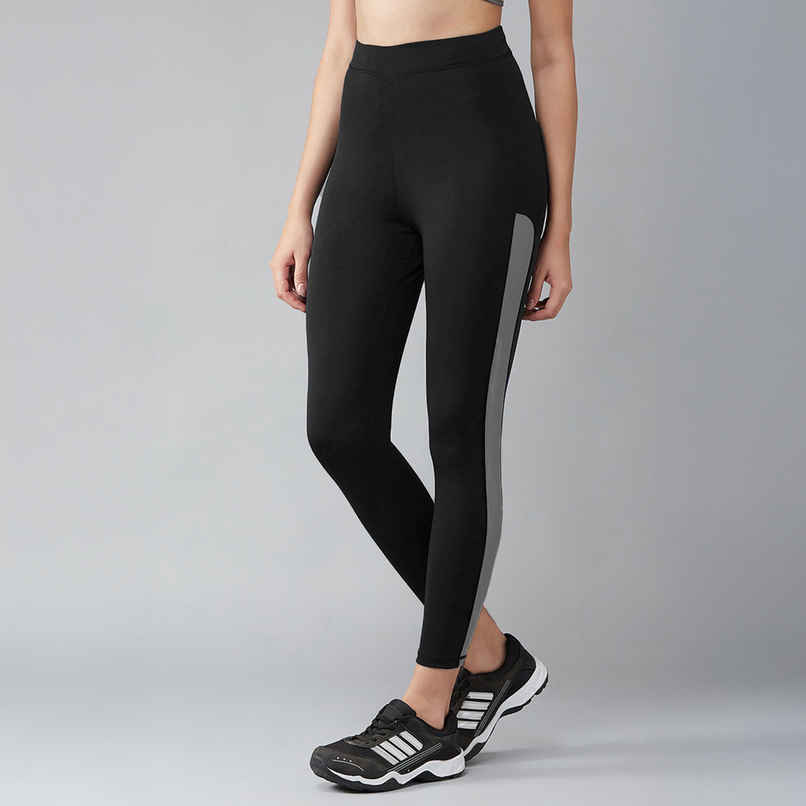 Blinkin Women's Gym Tights & Pants - Black | Grey | Active Wear | Yoga Pants | XL Blinkin Women's Gym Tights & Pants - Black | Grey | Active Wear | Yoga Pants | XL