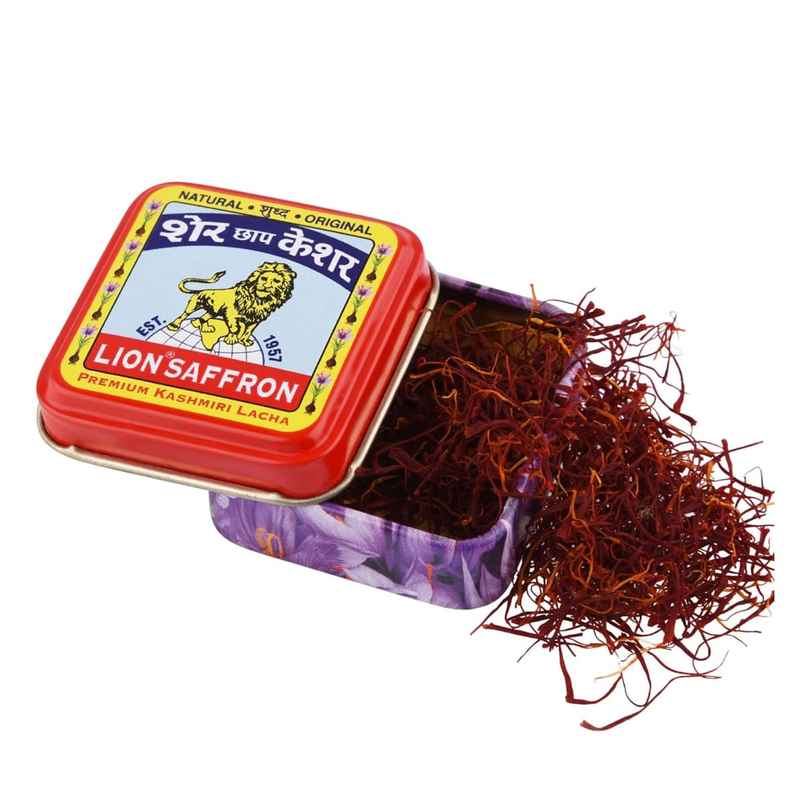 Lion Saffron Original Kashmiri Kesar Certified Grade A+ Lion Saffron Original Kashmiri Kesar Certified Grade A+