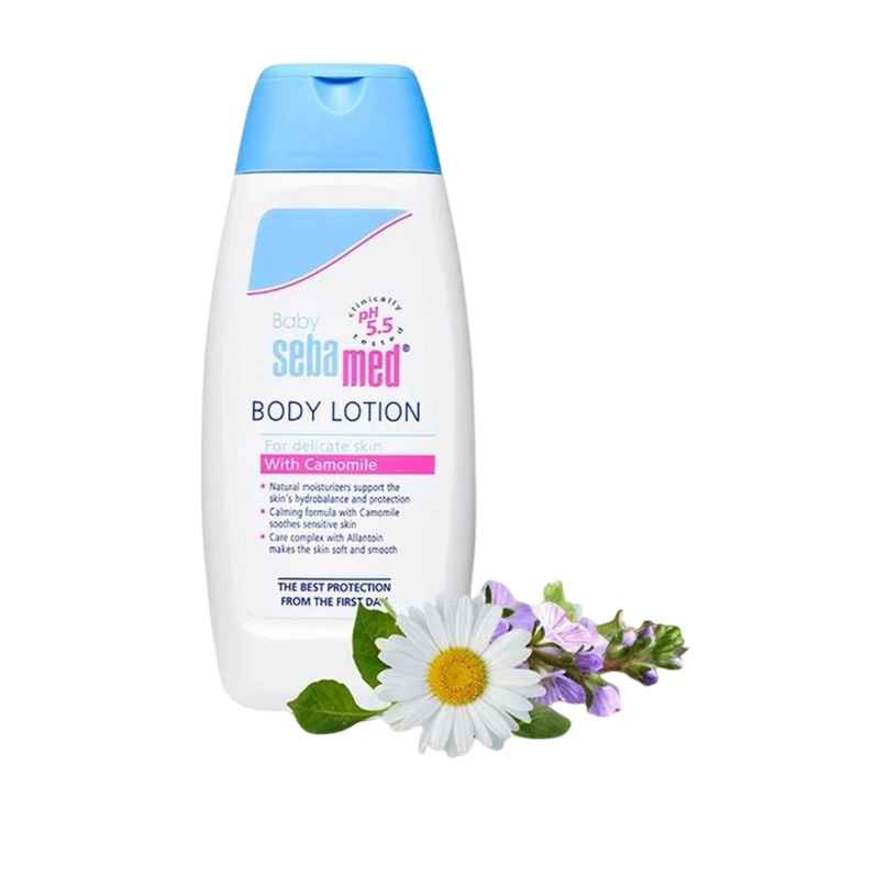 Baby Sebamed Body Lotion | pH 5.5 | Long lasting moisturiser | Quickly absorbed