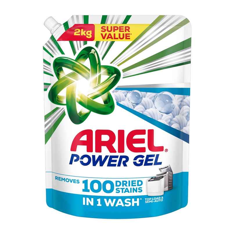 Ariel Power Gel Liquid Detergent for Top load washing machine