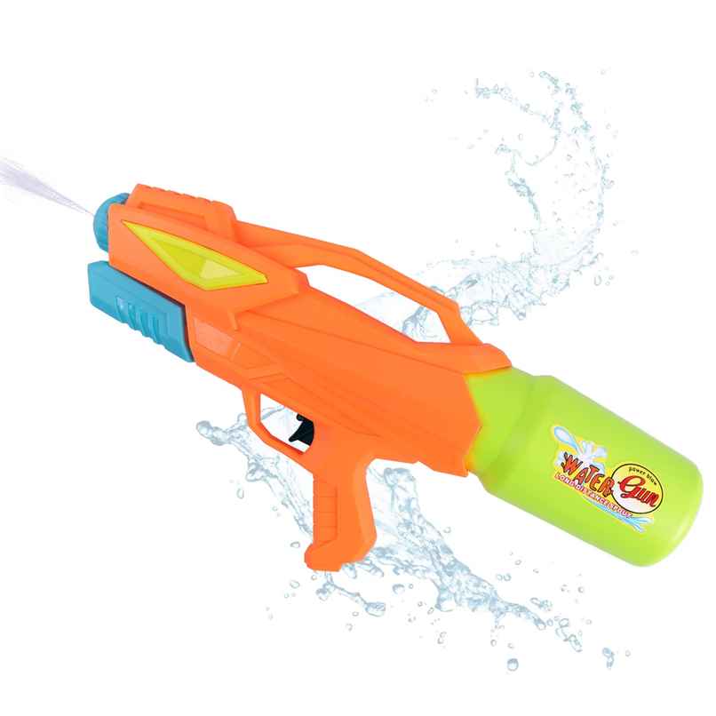Toyshine Tank Capacity Long Range High Air Pressure Spray Water Gun | 580 ml | Orange