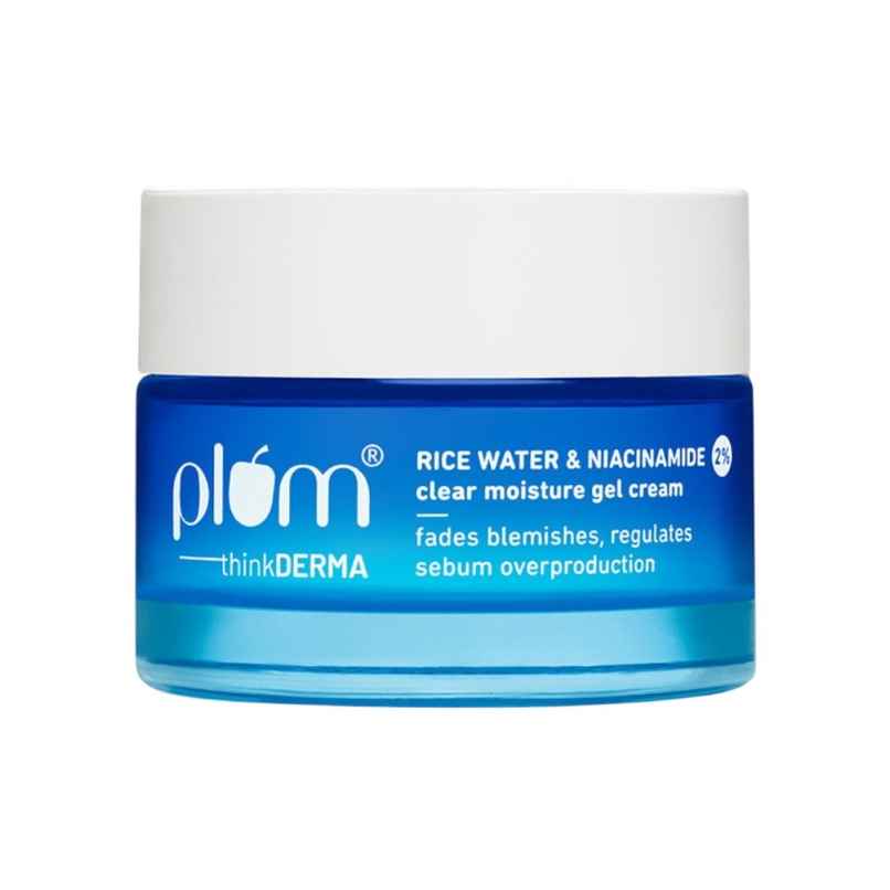 Plum Rice Water & Niacinamide 2% Clear Moisture Gel Cream