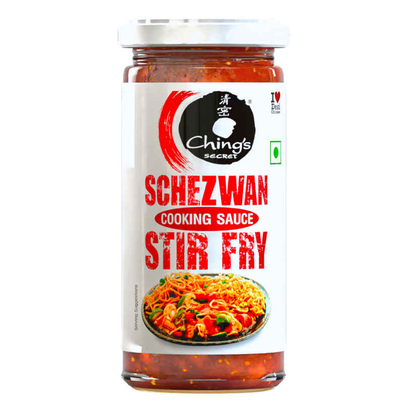 Ching's Secret Schezwan Stir Fry Cooking Sauce, Bold & Spicy, Cooking Sauce