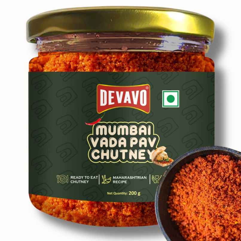 Devavo Mumbai Vada Pav Chutney Devavo Mumbai Vada Pav Chutney
