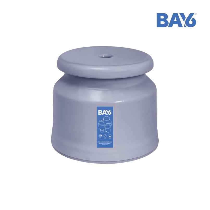 BAY6 Royce Bath Stool - Grey