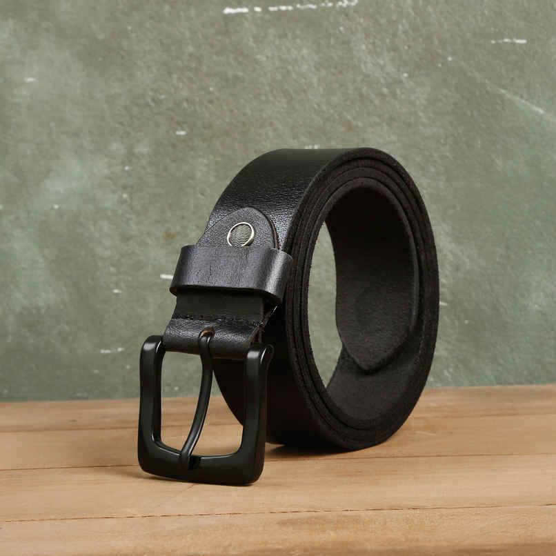 Teakwood Men's Leathers Belt | Black - 36 in