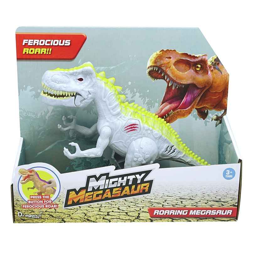 Hamleys Dragon I Roaring Allosaurus Electronic Dinosaur Toys for Kids 3Y+, Multicolour