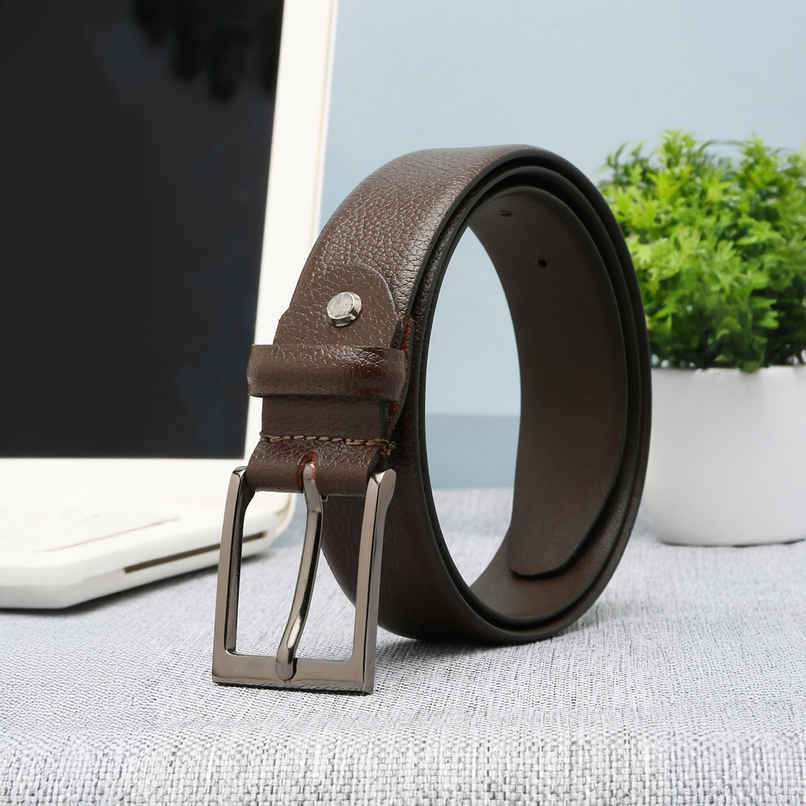 Teakwood Men's Leathers Belt | Brown - 40 in