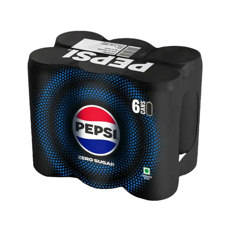 Pepsi Zero Sugar Soft Drink | Carbonated Beverage