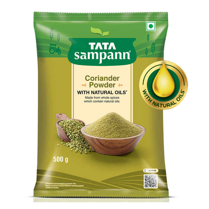 Tata Sampann Coriander Powder With Natural Oils Dhania Powder Tata Sampann Coriander Powder With Natural Oils Dhania Powder