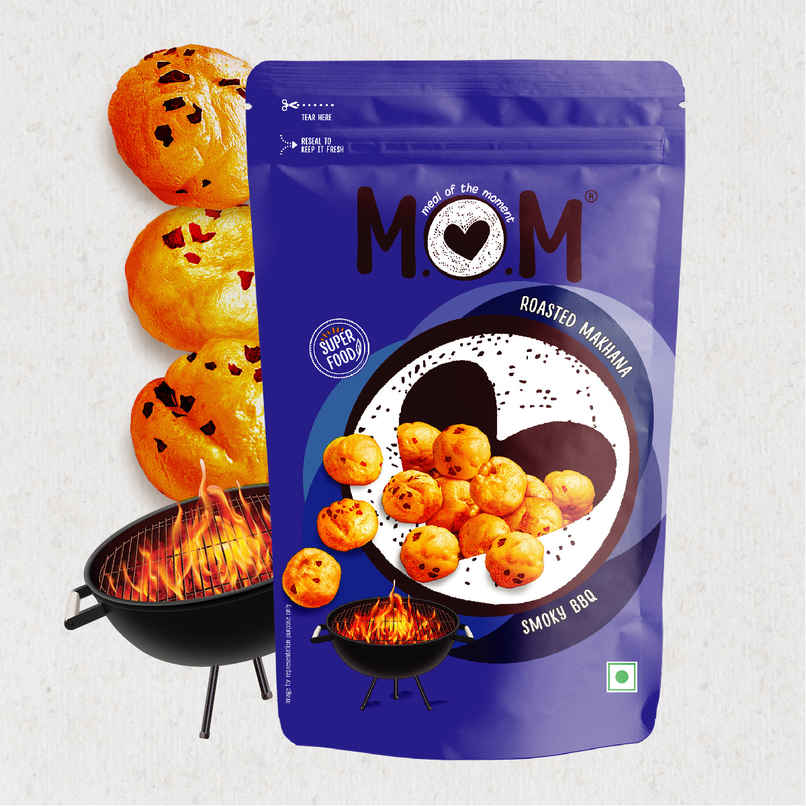 MOM Smoky BBQ Roasted Makhana MOM Smoky BBQ Roasted Makhana