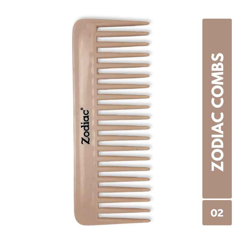 Zodiac Wide Tooth Comb | Brown