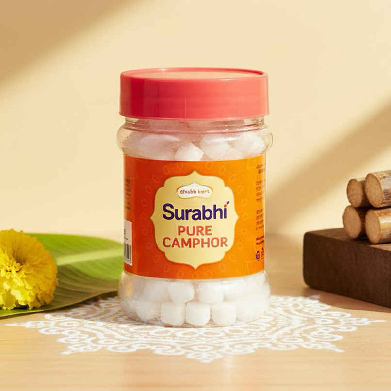 Surabhi Pure Camphor Container | Shubhkart