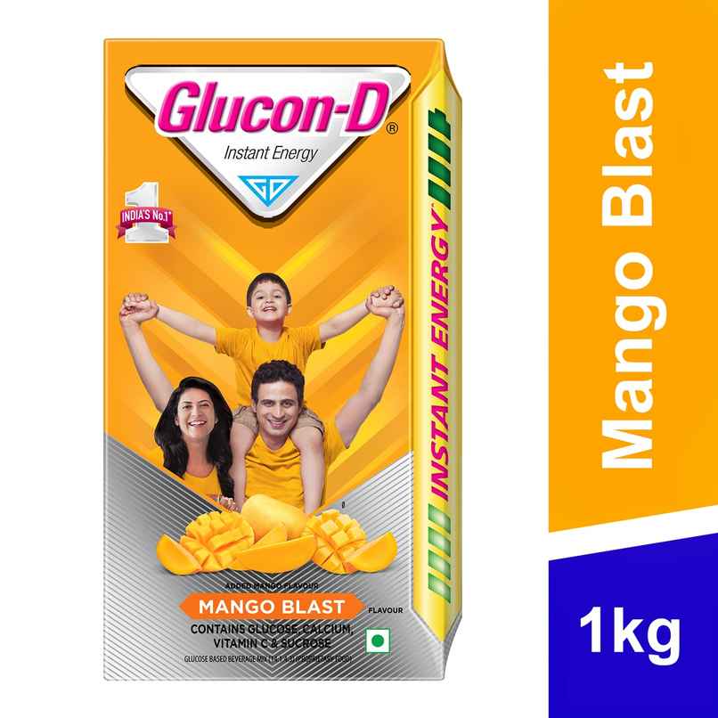 Glucon D Mango Blast Glucose Powder Glucon D Mango Blast Glucose Powder