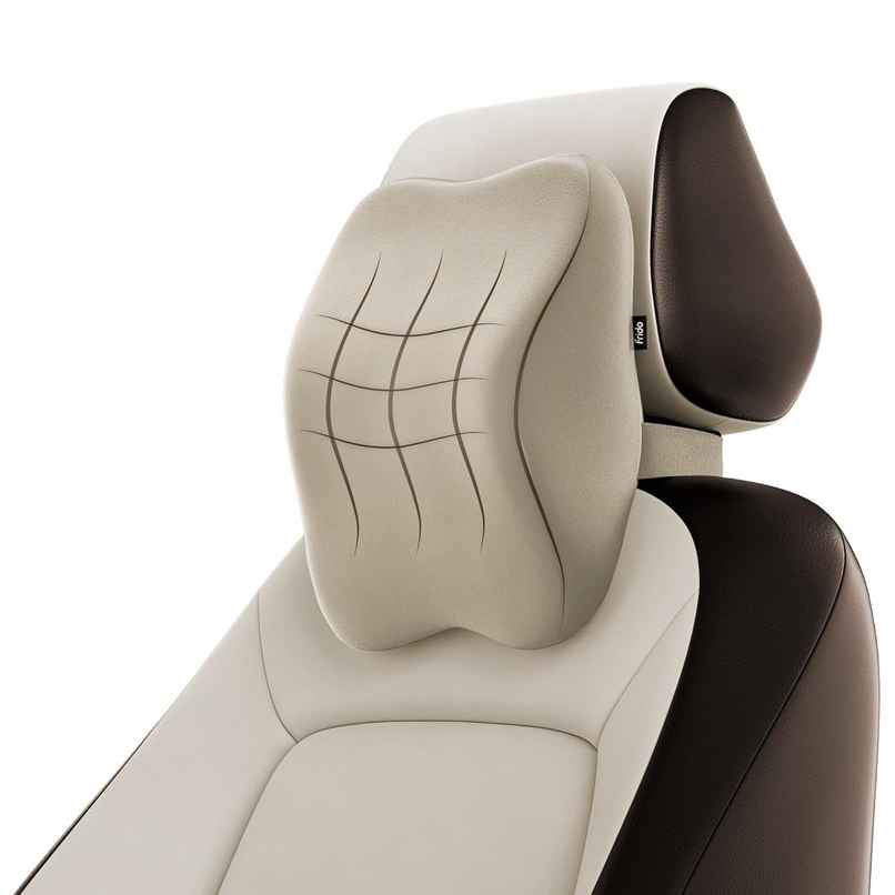 Frido Ultimate Car Neck Rest Pillow - Beige