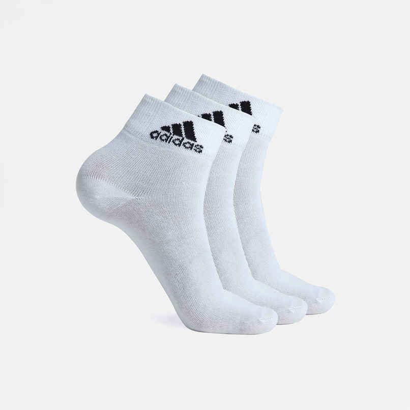Adidas Men's Ankle Length-Socks | AD-203-D70375 | White