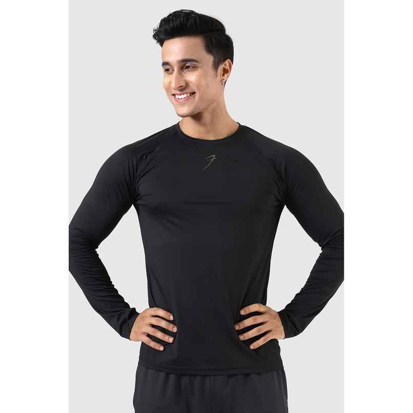 Fuaark Men's Core Full Sleeve GYM T-shirt | Black - XL Fuaark Men's Core Full Sleeve GYM T-shirt | Black - XL