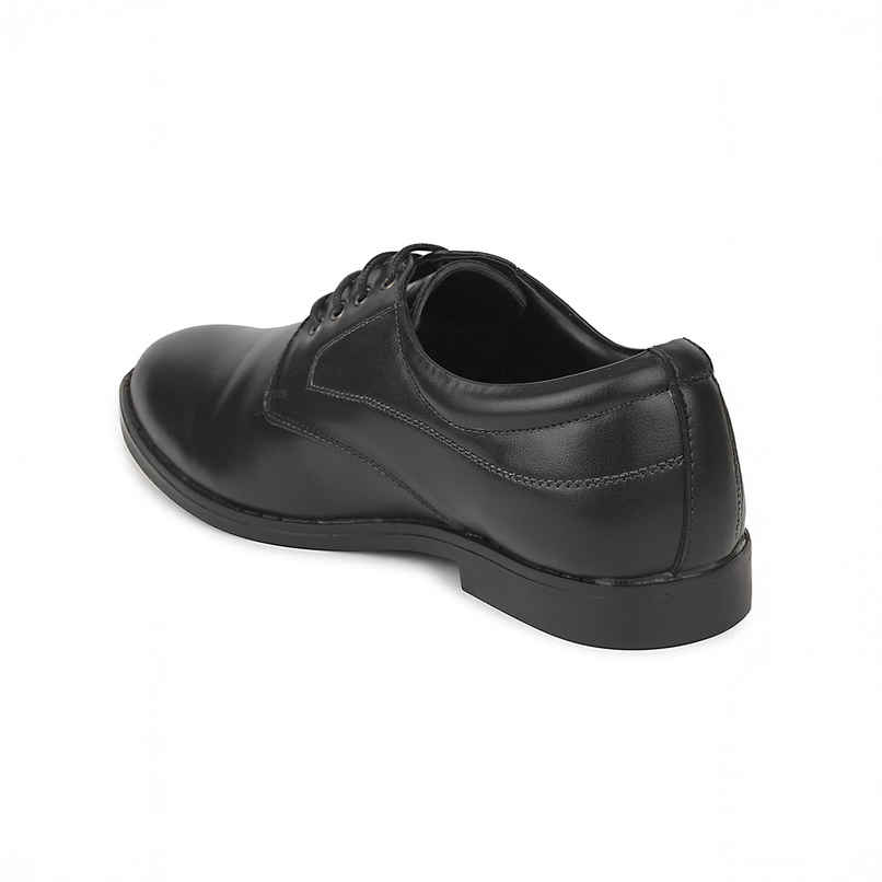 Liberty Apparel Men's Fortune Majestic-1 Formal Derby Shoes | Black - UK 6