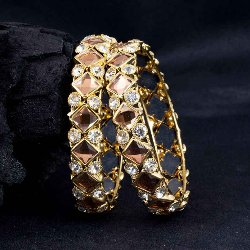 Sukkhi Exquitely Gold Plated Bangle Set for Women - 2.6