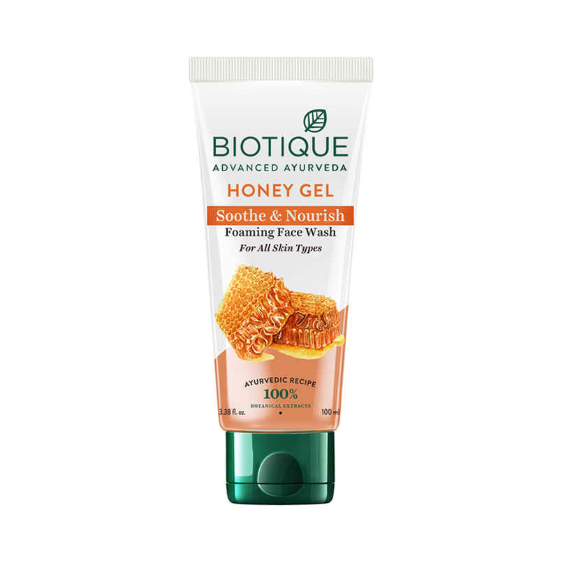 Biotique Honey Gel Soothe & Nourish Foaming Face Wash Biotique Honey Gel Soothe & Nourish Foaming Face Wash