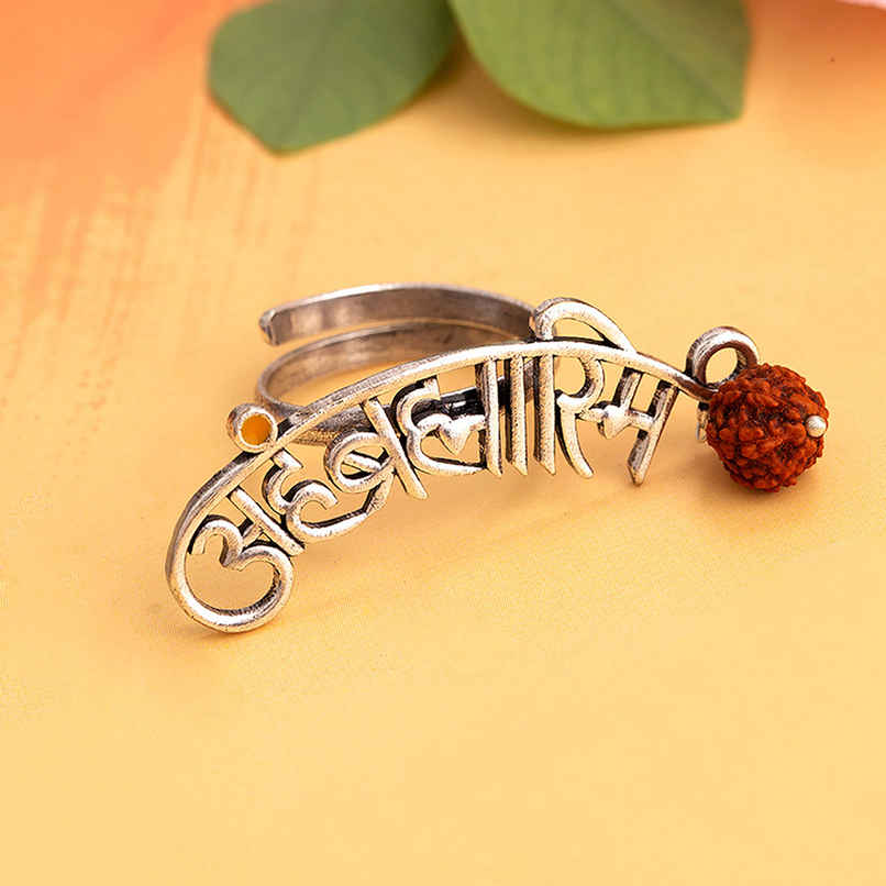 Voylla Aham Brahmasmi Inscription Ring