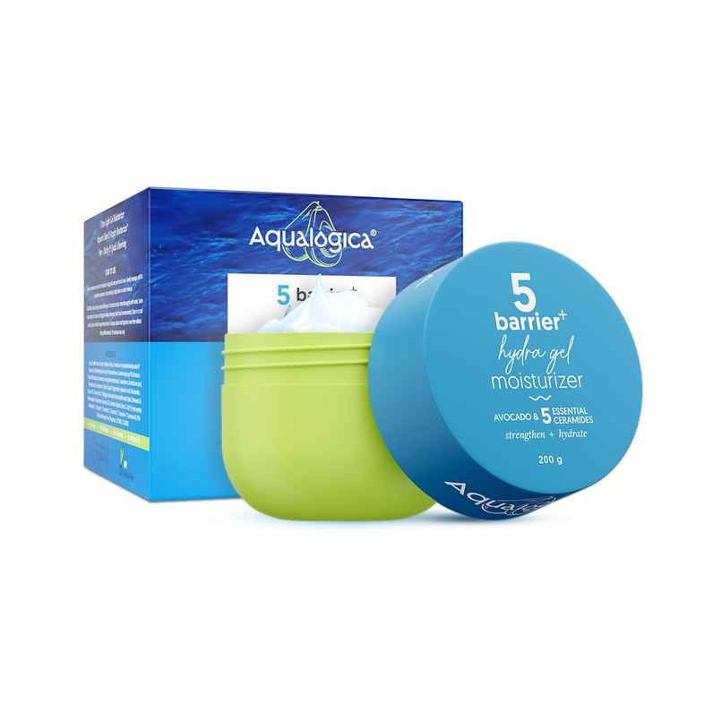 Aqualogica Barrier+ Hydra Gel Moisturizer With 5 Ceramides & Avocado For 24 Hour Intense Hydration