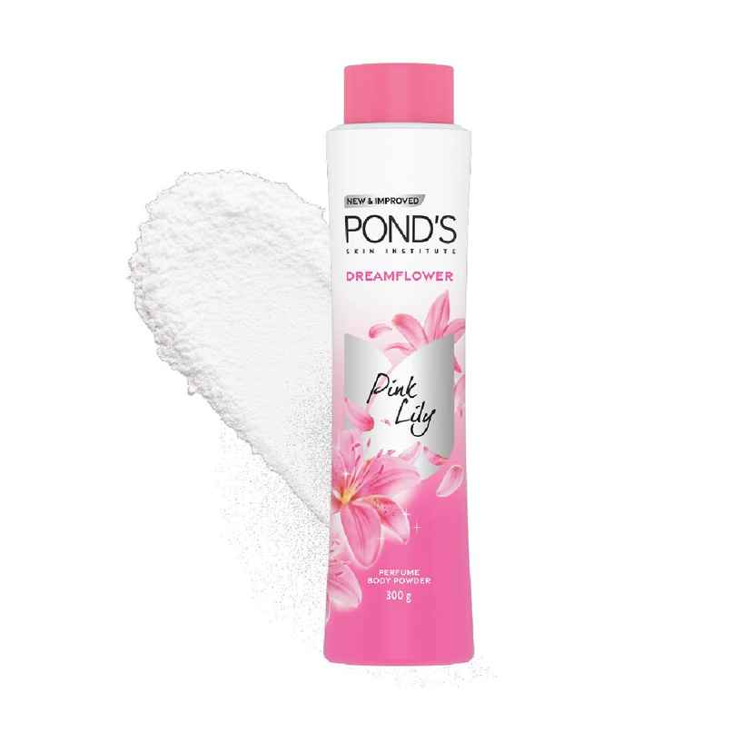Pond's Dreamflower Fragrant Talcum Powder Pink Lily