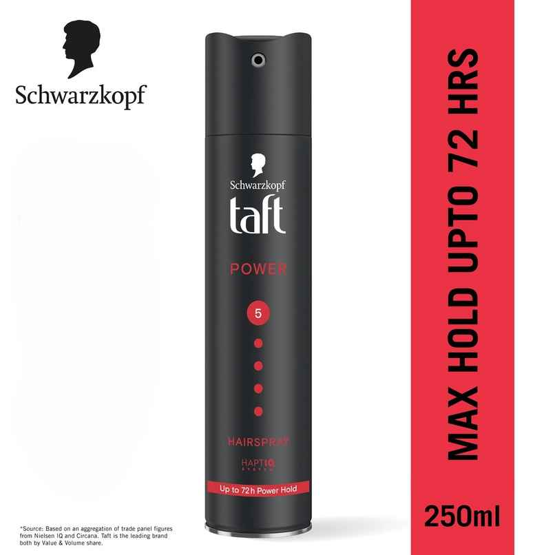 Schwarzkopf Taft Power Hair Lacquer Hairspray Hold 5 Up To 72h Power Hold